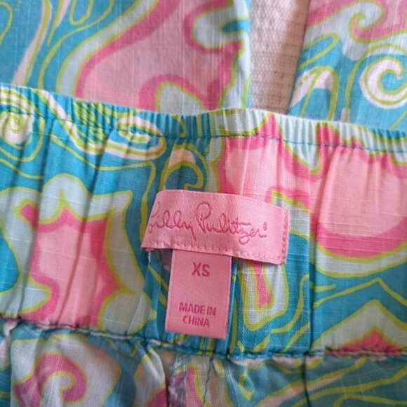 Lilly Pulitzer women's size XS palazzo pants no fade - Picture 3 of 5